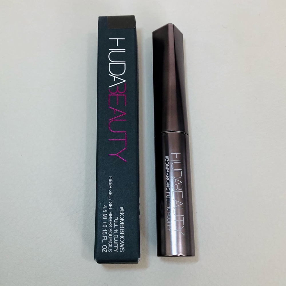 Huda Beauty #BOMBBROWS Full ‘n Fluffy Fiber Gel in Rich Brown